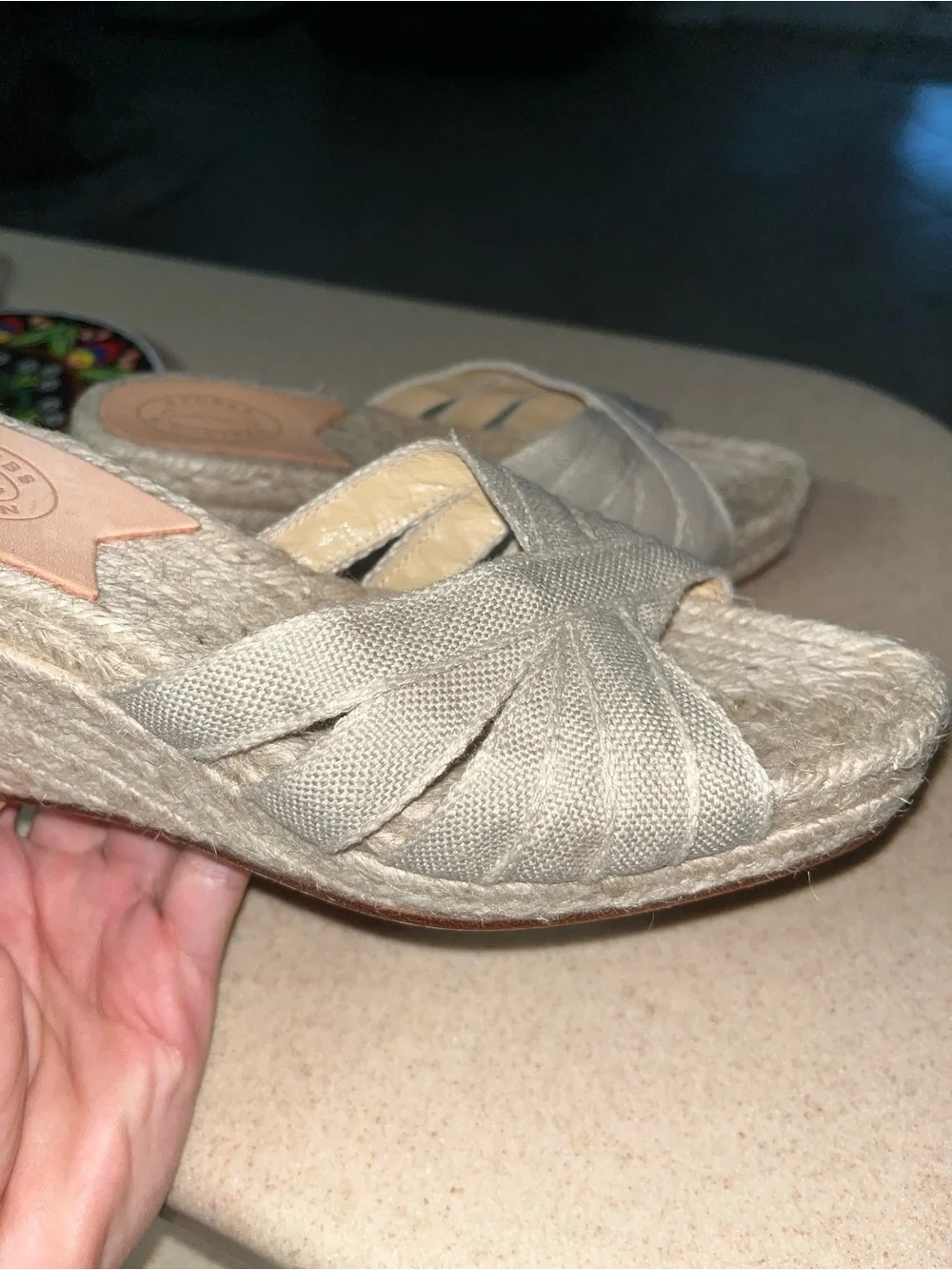 Stubbs & Wootton Crudo Kelly espadrille wedge sandals 36 - 6